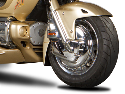 Hannigan “180” Wide Front Kit for all Honda GL1800 Trikes and GL1800’s Installed with Sidecars